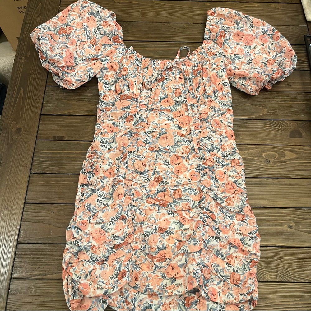 MABLE Floral Dress in Pink